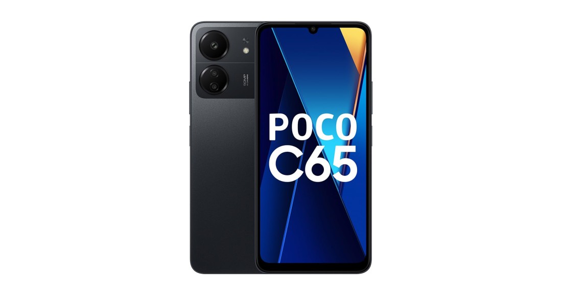 POCO C65 Matte Black 6GB RAM 128GB ROM Refurbished