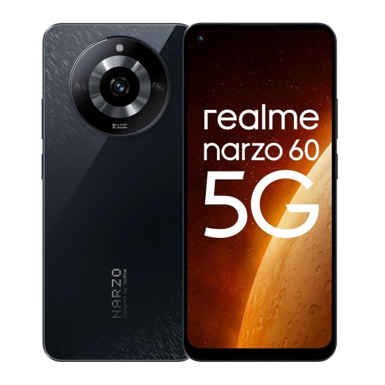 Realme Narzo 60 5G (Cosmic Black,8GB+128GB) Refurbished