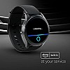 Titan Smart Smartwatch with Stress & Sleep Monitor Black