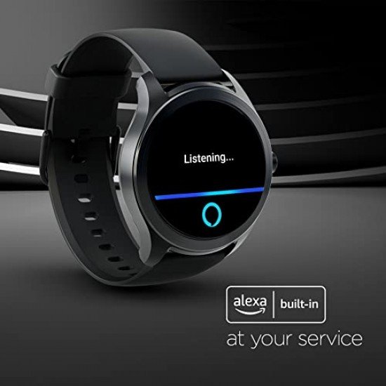 Titan Smart Smartwatch with Stress & Sleep Monitor Black