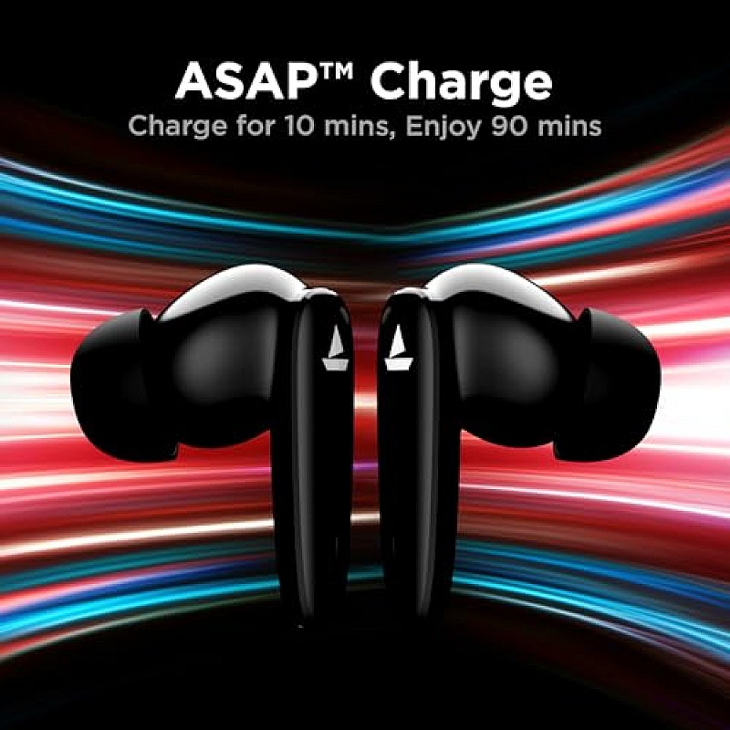 boAt Airdopes 183 in Ear TWS Earbuds Space Black