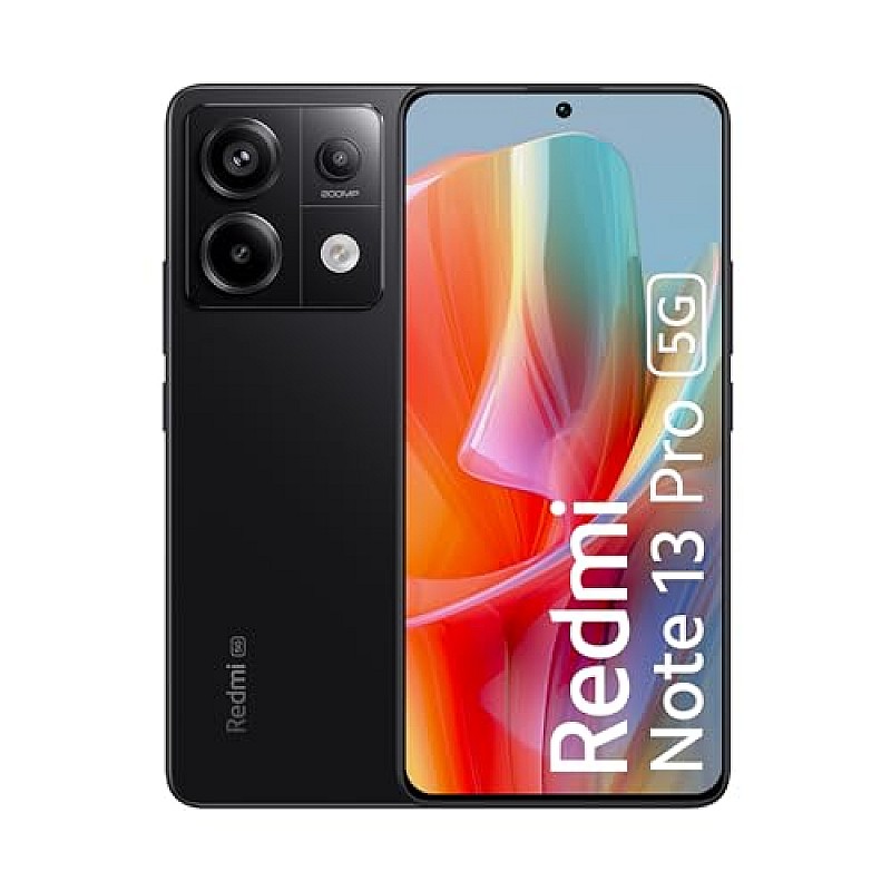 Redmi Note 13 Pro (Midnight Black, 8GB RAM, 128GB Storage) Refurbished