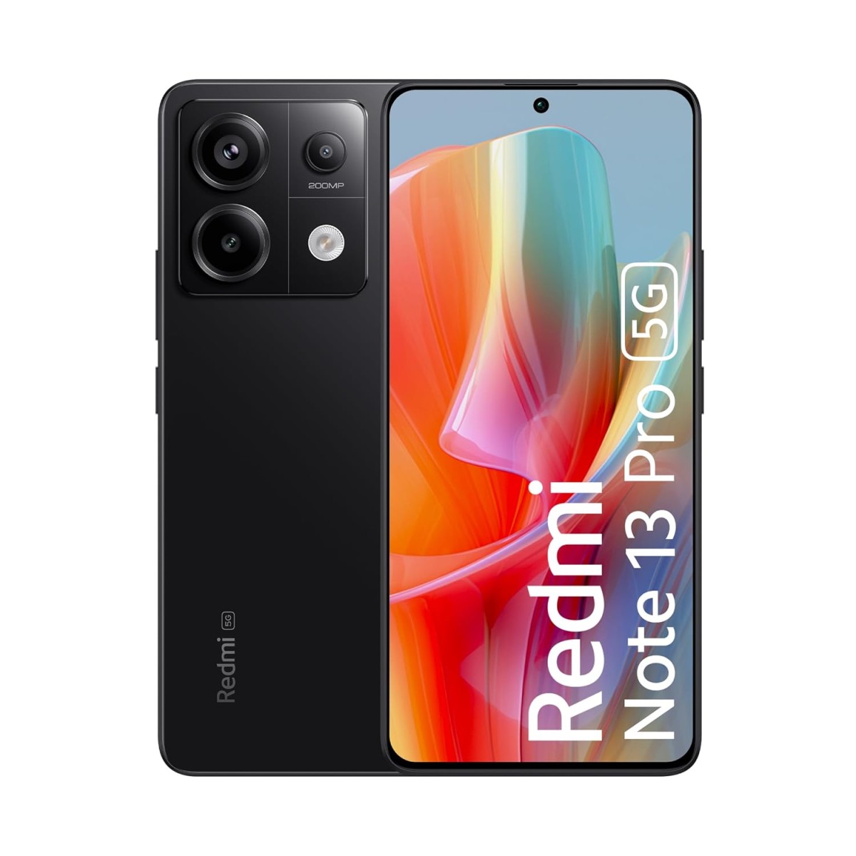 Redmi Note 13 Pro (Midnight Black, 8GB RAM, 128GB Storage) refurbished