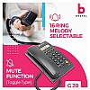 Beetel Newly Launched G30 Caller ID LCD Display landline Black