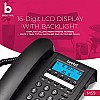 Beetel Newly Launched G30 Caller ID LCD Display landline Black