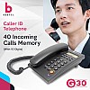 Beetel Newly Launched G30 Caller ID LCD Display landline Black