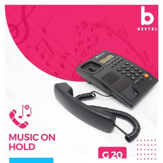 Beetel Newly Launched G30 Caller ID LCD Display landline Black