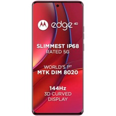 Motorola Edge 40 5G (Viva Magenta, 8GB RAM, 256GB Storage) Refurbished