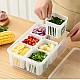 E-COSMOS Fridge Storage Boxes Freezer Storage Containers