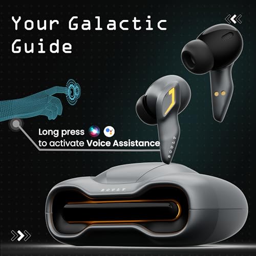 Boult Newly Launched Audio Astra True Wireless in Ear Earbuds with 48H Playtime, 4 Mics ENC, 45ms Low Latency Gaming, Breathing LEDs (Smoky Metal) Boult Newly Launched Audio Astra True Wireless in Ear Earbuds with 48H Playtime, 4 Mics ENC, 45ms Low Latency Gaming, Breathing LEDs (Smoky Metal)