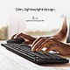 ASUS Wireless Keyboard and Mouse Set CW101, Upto 1000 Adjustable DPI,2.4 GHz Nano Receiver,Compact  Light Weight Design (Black)