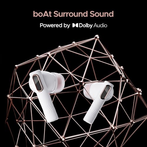 boAt Nirvana Nebula Truly Wireless in Ear Ear Buds w/Dolby Audio, ANC (Upto 35dB), 50 HRS Playback,6-Mic (Celestial White) boAt Nirvana Nebula Truly Wireless in Ear Ear Buds w/Dolby Audio, ANC (Upto 35dB), 50 HRS Playback,6-Mic (Celestial White)