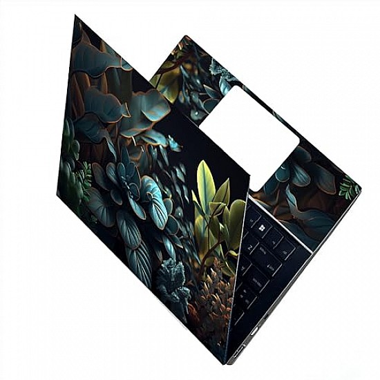 BAEYE Full Laptop Skin Stickers HD Quality Sticker for Laptops Upto 15.6" inch Multcolor