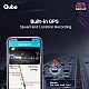 Qubo Car Dash Cam Pro 3K Dual Channel from Hero Group, 3K 5MP Front QHD 2MP Rear FHD 3.2 LCD Display, GPS Logger