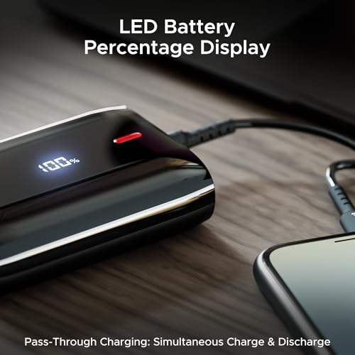 boAt EnergyShroom PB300 Air 10000 mAh 22.5W Power Bank Carbon Black boAt EnergyShroom PB300 Air 10000 mAh 22.5W Power Bank Carbon Black