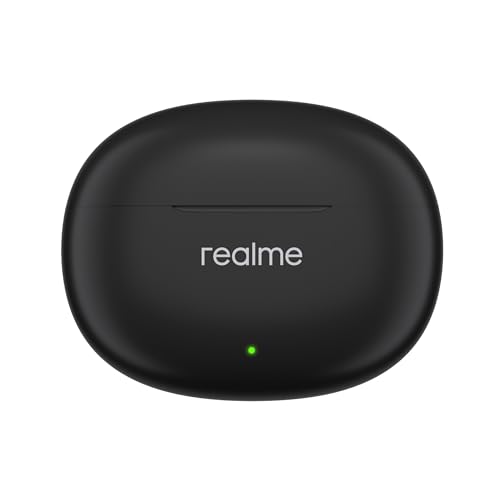 realme Buds T110 with Ai Enc for Calls, Upto 38 Hours of Playback earbuds (Punk Black, True Wireless) realme Buds T110 with Ai Enc for Calls, Upto 38 Hours of Playback earbuds (Punk Black, True Wireless)