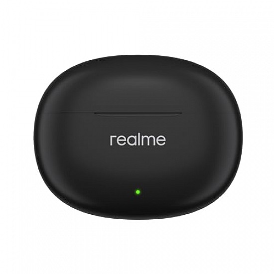 realme Buds T110 with Ai Enc for Calls, Upto 38 Hours of Playback earbuds (Punk Black, True Wireless)