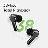 realme Buds T110 with Ai Enc for Calls, Upto 38 Hours of Playback earbuds (Punk Black, True Wireless)