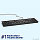 QHMPL qhm7403w Wired USB Laptop Keyboard  (Black)