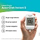 Accu-Chek Instant S Glucometer with Free Test Strips, 10 Count (White)