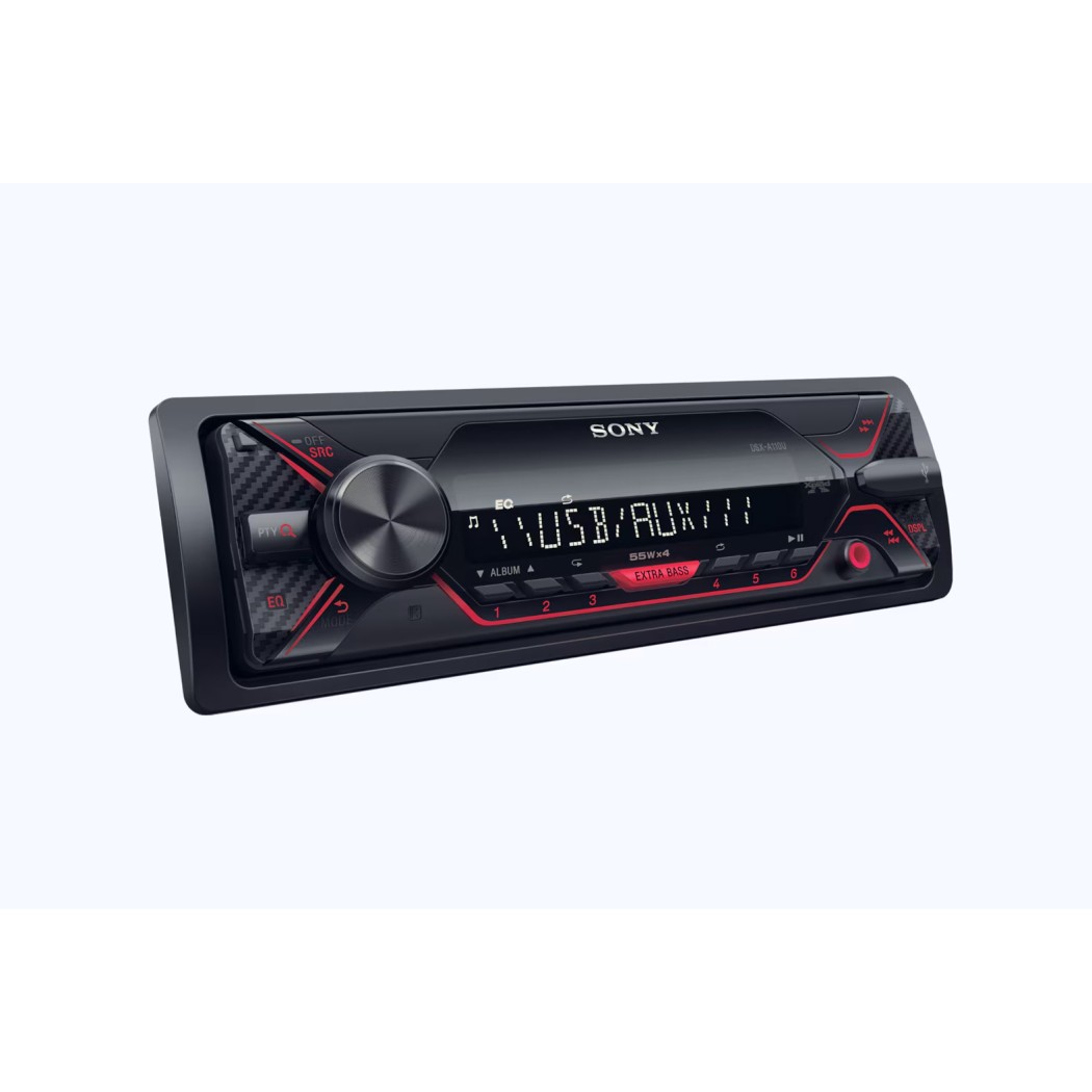 SONY DSX-A110U media receiver with USB Car Stereo (Single Din)