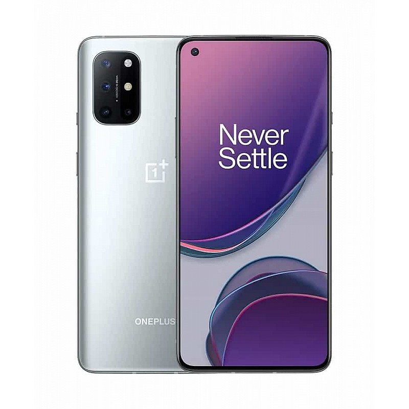 OnePlus 8T 5G (Lunar Silver,8GB RAM, 128GB Storage) Refurbished