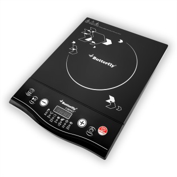 Butterfly Rapid Plus Induction Cooktop (Black, Push Button)