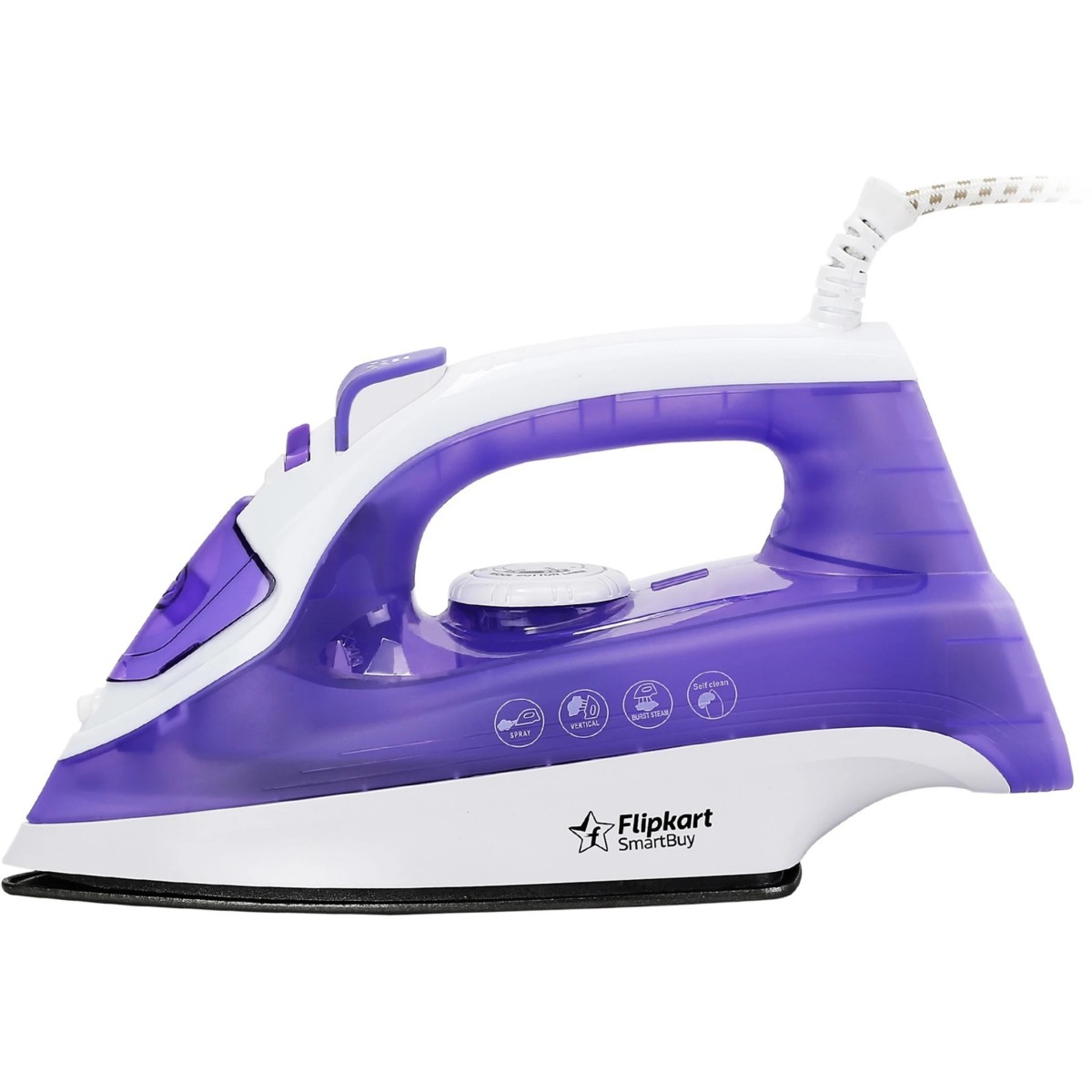 Flipkart SmartBuy IRS1600WG 1600 W Steam Iron  (Purple)