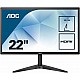 AOC 22B1HS 21.5" (54.6 cm) Full HD LCD Monitor with LED Backlight with HDMI/VGA Port, Black