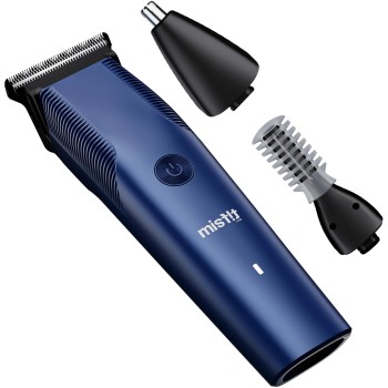 Misfit Groom 100 Trimmer 120 min Runtime 5 Length Settings (Blue)