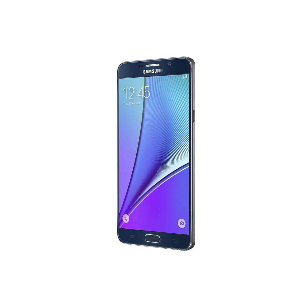 Samsung Galaxy Note 5 ( Black Sapphire 4 GB RAM 32 GB Storage refurbished