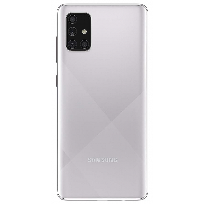 SAMSUNG Galaxy A71 (Haze Crush Silver, 128 GB)   (8 GB RAM)