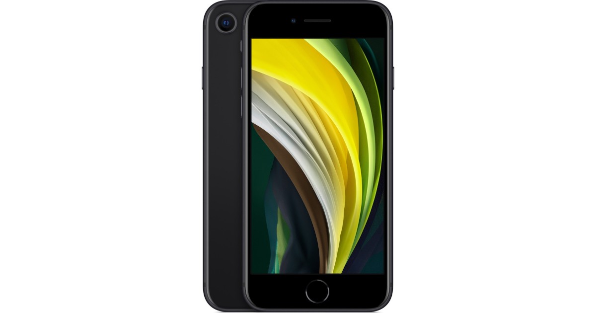 Apple iPhone SE (Black, 64 GB) Refurbished
