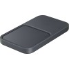 Samsung Original 15W Single Port, Type - C Duo Pad Wireless Charger (Cable not Included), Black