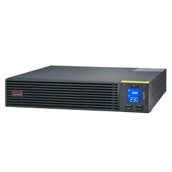 APC SRV1KUXI-IN 230 V Online/double-conversion Tower Model, Rack-mount Model UPS with Overload Protection with Digital Display 4 Outlet Plugs