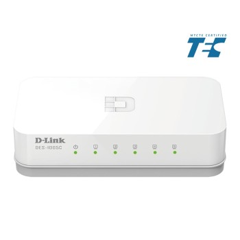 D-Link DES-1005C 10/100 Network Switch