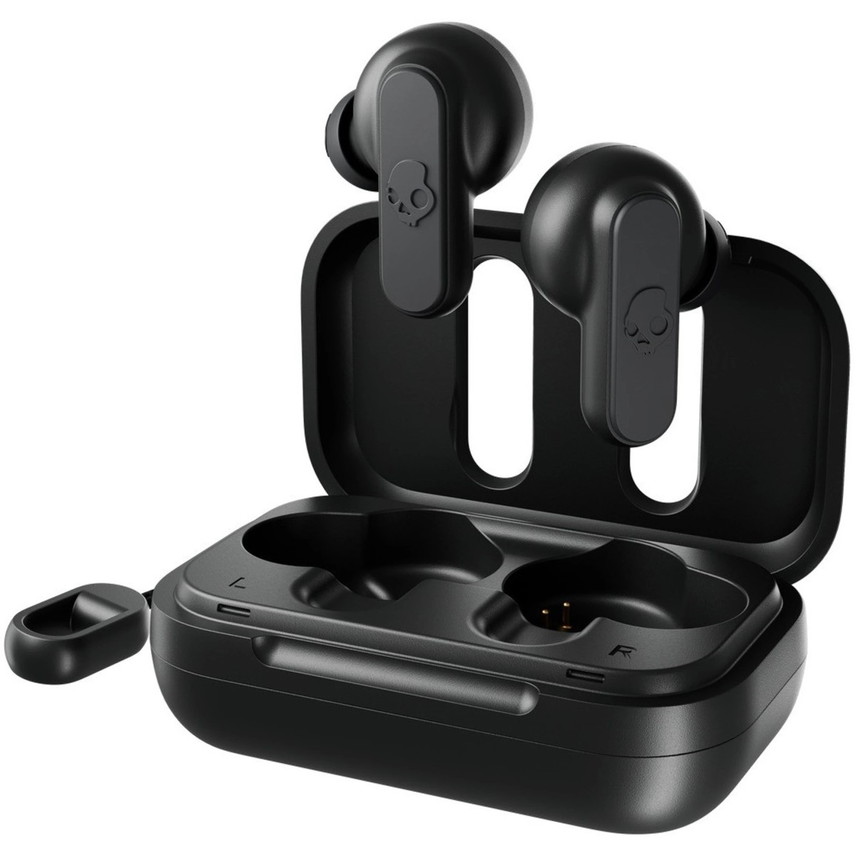 Skullcandy Dime True Wireless in-Ear Bluetooth Earbuds with Charging Case and Microphone, IPX4 Water & Dust Resistant