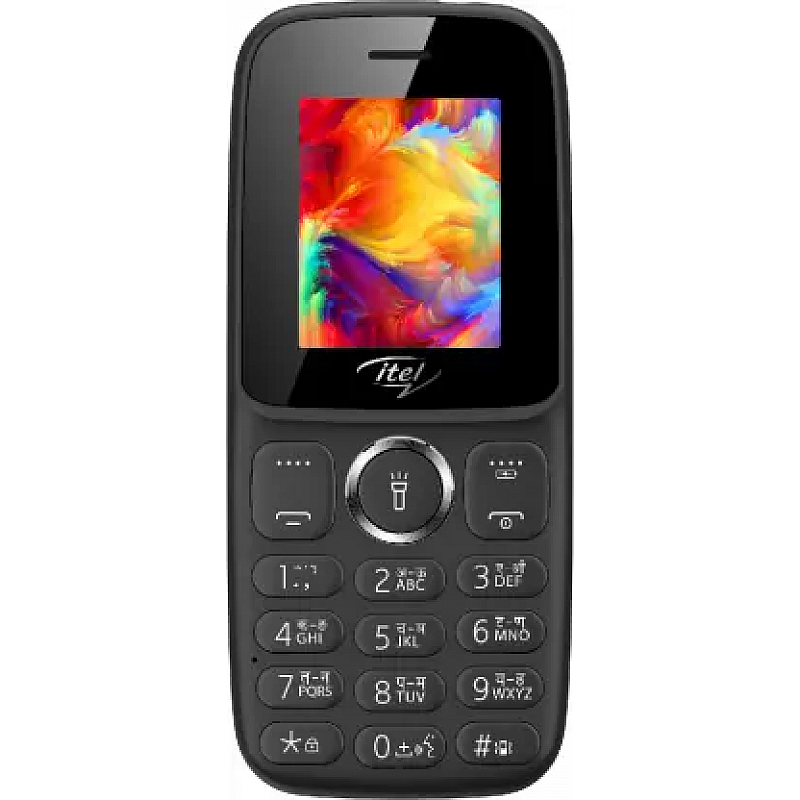 itel U30 1200mAh battery Keypad Feature Phone Black