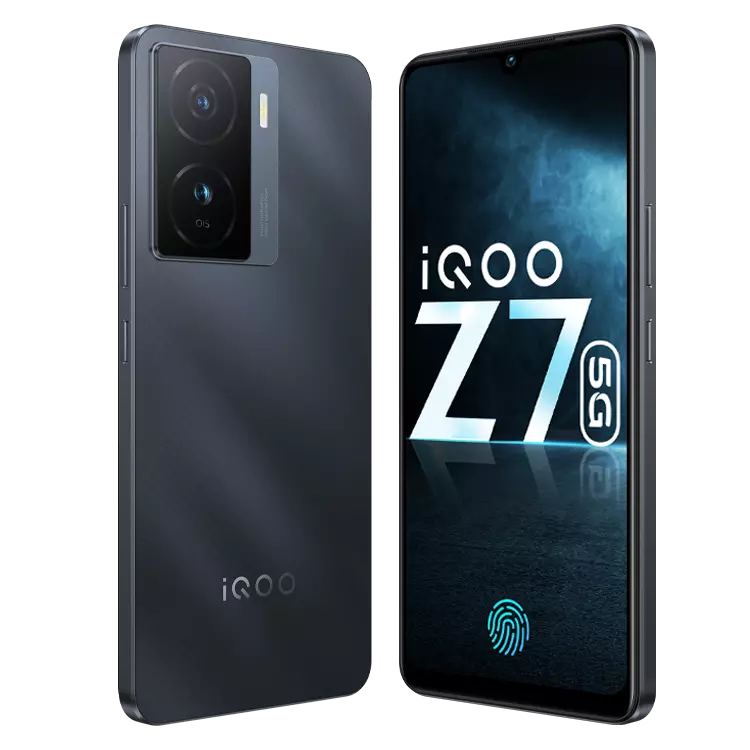 IQOO Z7 5G (Pacific Night 6 GB RAM 128 GB Storage Refurbished