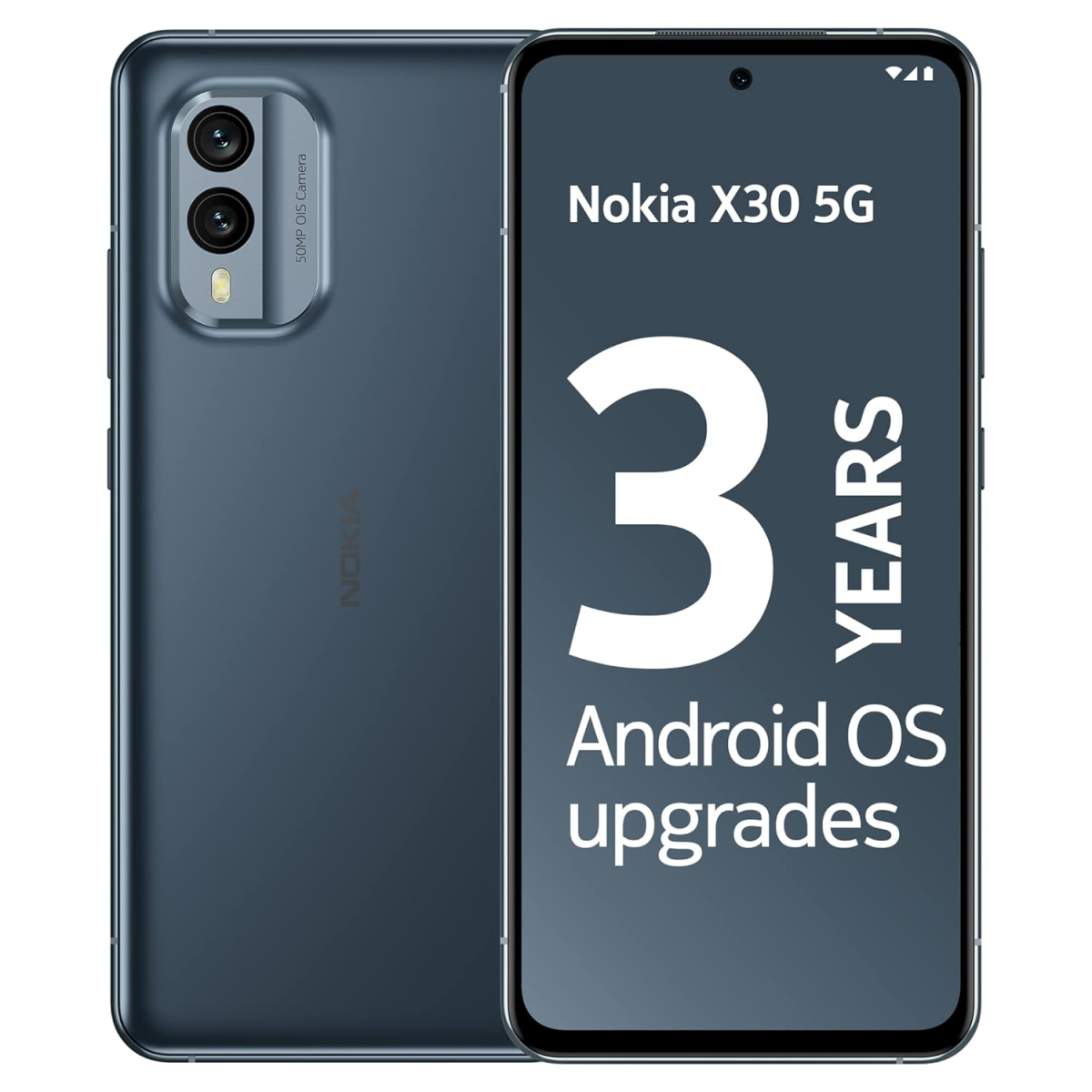 Nokia X30 5G, 6.43 Inch Blue 8GB RAM 256GB Storage refurbished