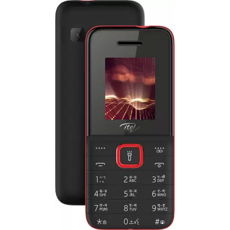 Itel Power 110 Keypad Mobile Black 