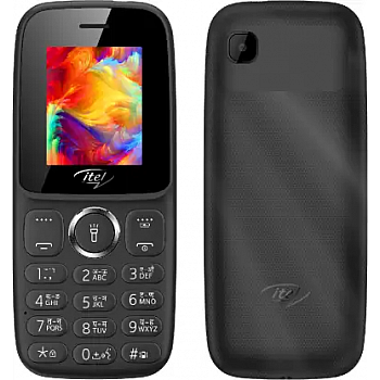 itel U30 1200mAh battery Keypad Feature Phone Black