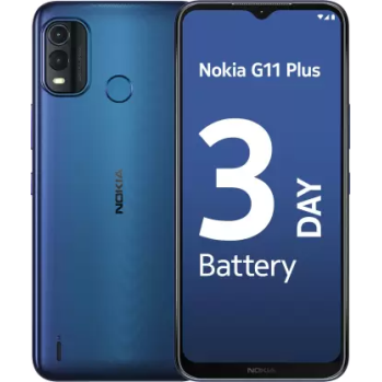 Nokia G11 Plus DS 50MP Camera Blue 4 GB RAM 64 GB Storage Refurbished