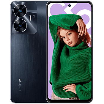 Realme C55 (Rainy Night, 6GB RAM 64GB Storage) Refurbished