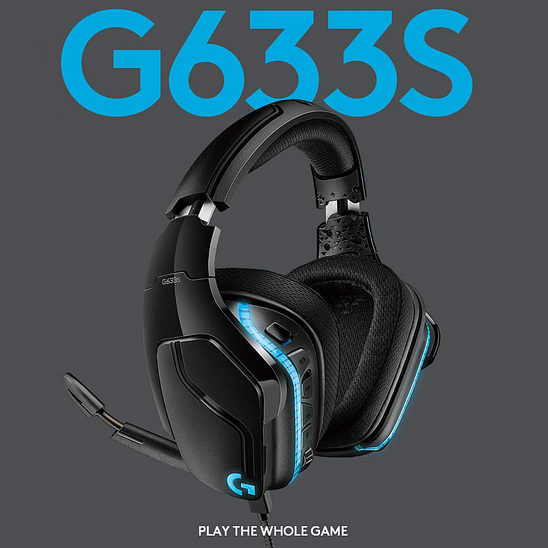 Logitech G 633S 7.1 LIGHTSYNC Gaming Headsets