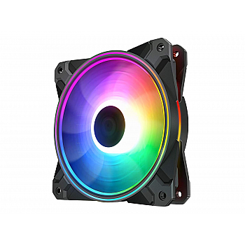 DEEPCOOL CF120 Plus 3 in 1 RGB 120 mm Case Fan Cooler Support A-RGB Motherboard Synchronization - DP-F12-AR-CF120P-3P