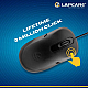 Lapcare Optical Mouse  L- 60 (IND) Plus Black