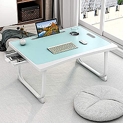 Tarkan Portable Folding Laptop Desk (Blue)