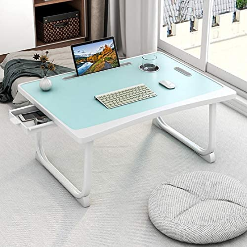 Tarkan Portable Folding Laptop Desk (Blue)