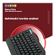 TVS ELECTRONICS Champ Heavy Duty Membrane Wired Keyboard | Array of 104 Keys  Keyboard